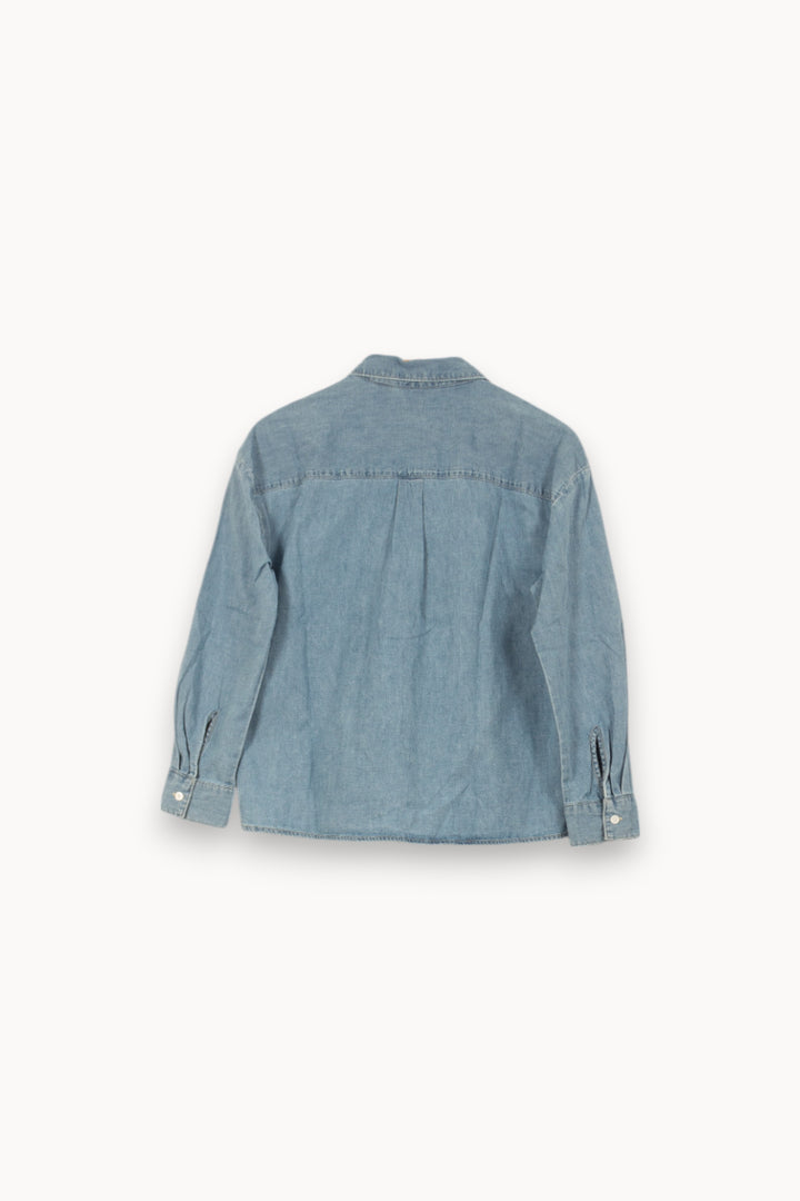 Chemise en Jean Bleue - Taille S/36 de la marque Levi's | PARAD55187 - Vendu par Paradigme - Image 4