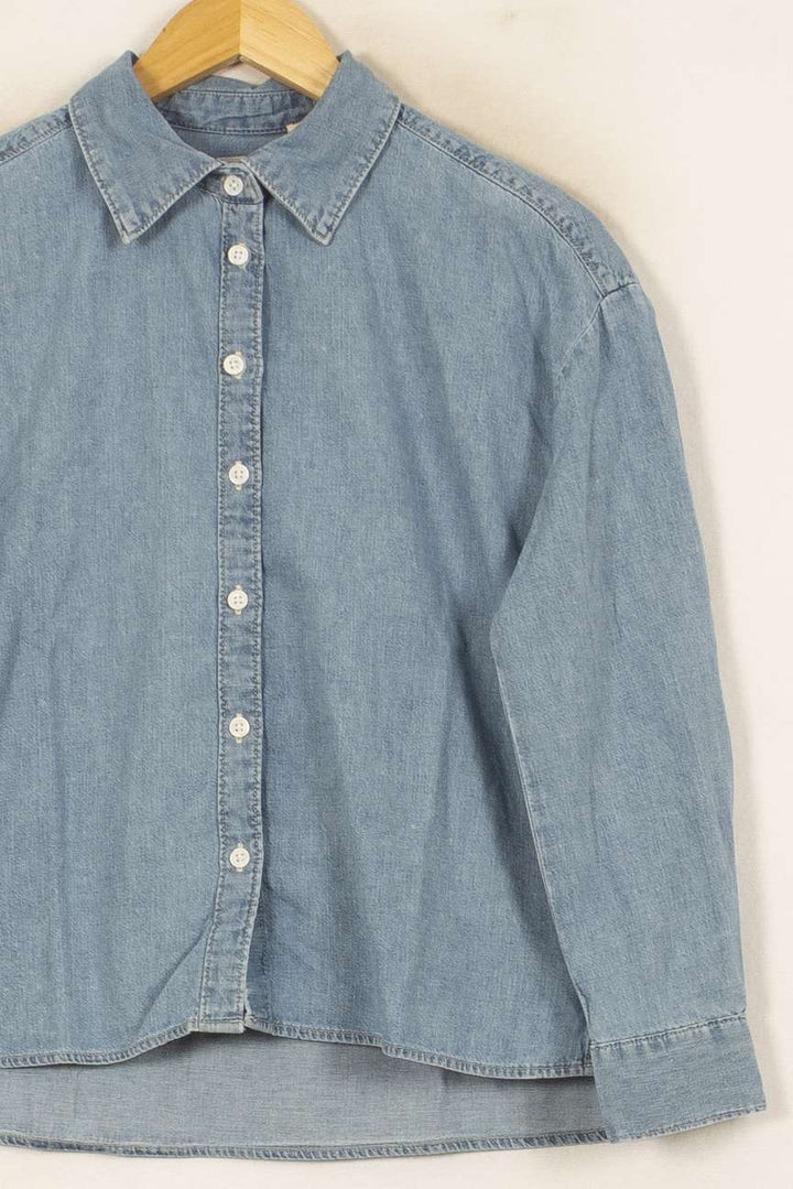 Chemise en Jean Bleue - Taille S/36 de la marque Levi's | PARAD55187 - Vendu par Paradigme - Image 3