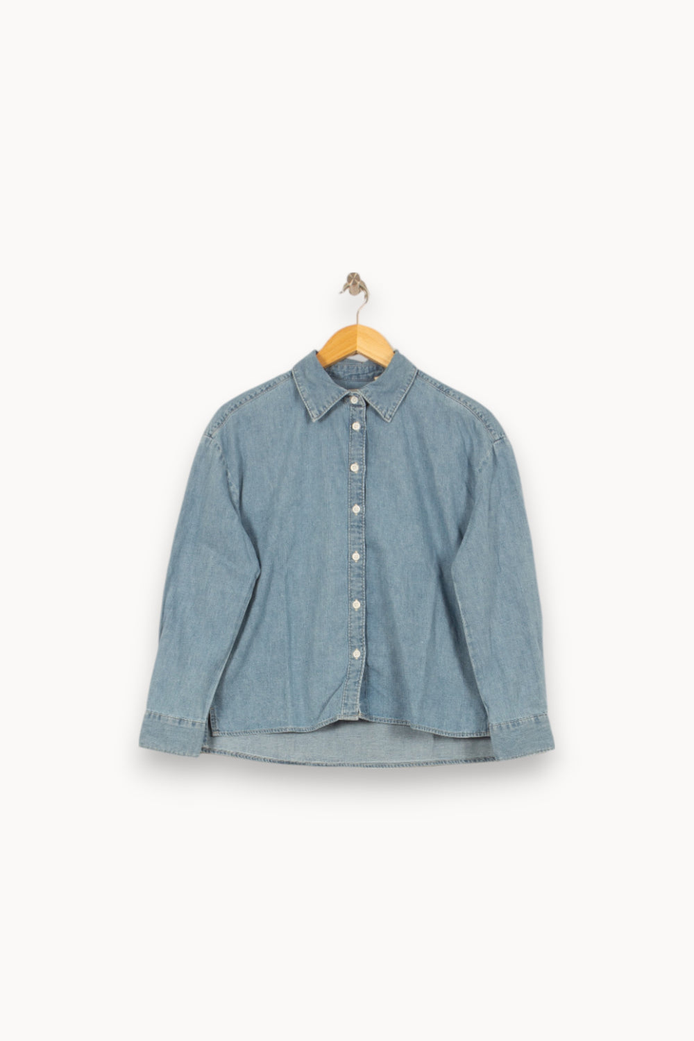 Chemise en Jean Bleue - Taille S/36 de la marque Levi's | PARAD55187 - Vendu par Paradigme - Image 2