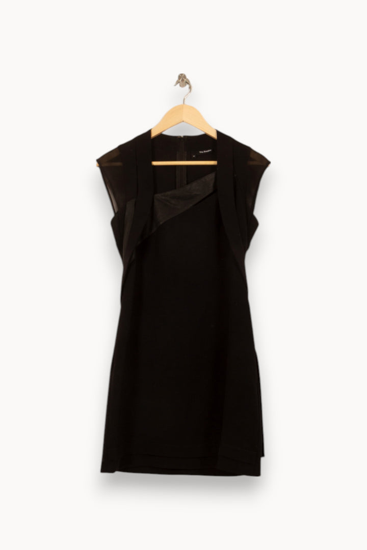 Robe Courte Noire - Taille M/38 de la marque The Kooples | PARAD55195 - Vendu par Paradigme - Image 2
