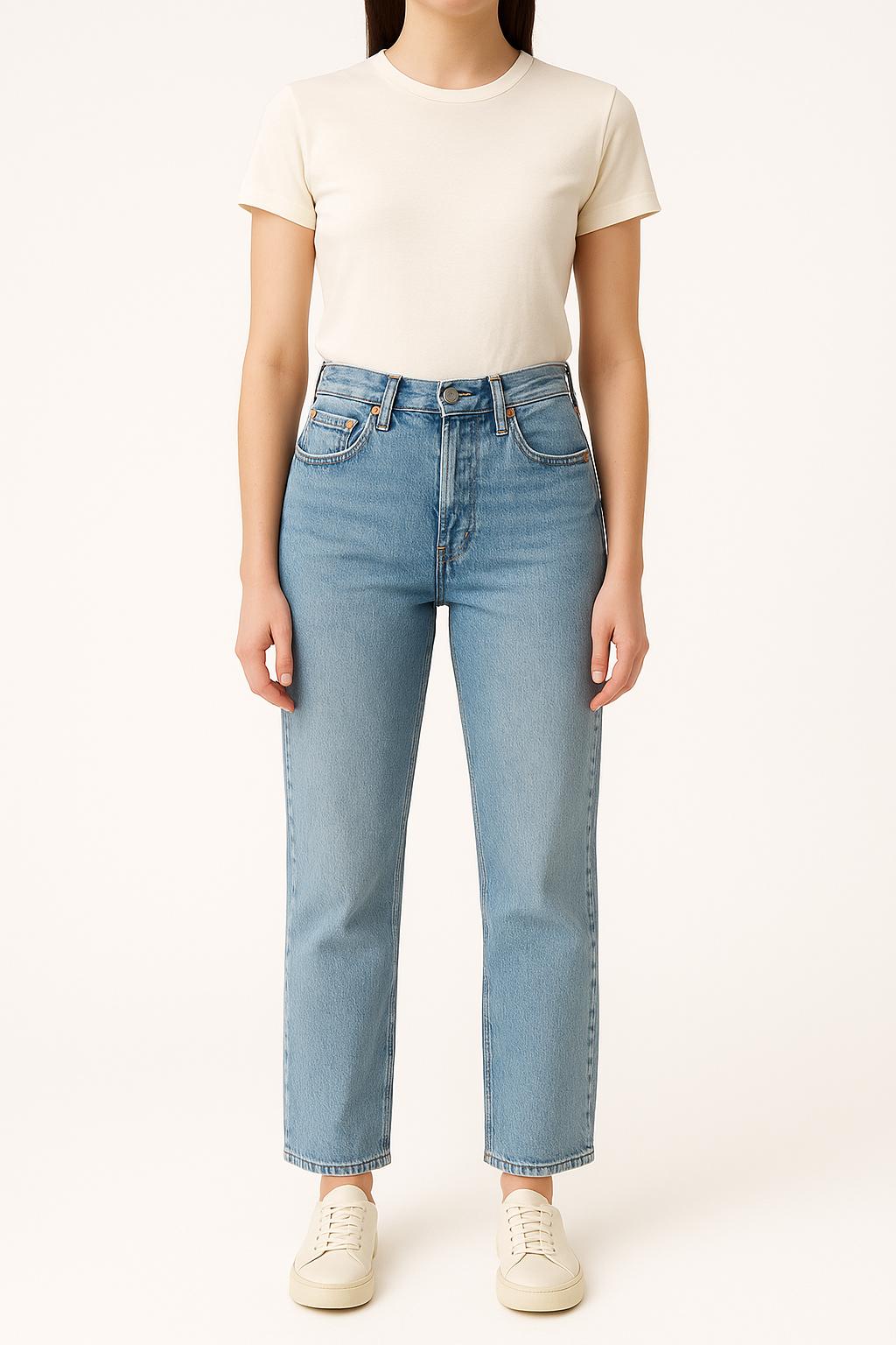 Jean Droit Bleu - Taille S/36 de la marque Levi's | PARAD55198 - Vendu par Paradigme - Image 1