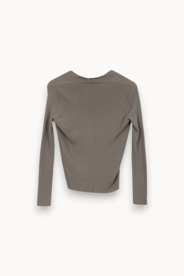 Pull Gris - Taille S/36 de la marque Max Mara | PARAD55204 - Vendu par Paradigme - Image 4