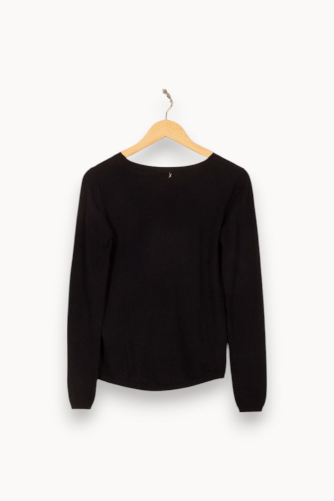 Pull Noir et Vert - Taille S/36 de la marque Sud express | PARAD55207 - Vendu par Paradigme - Image 4