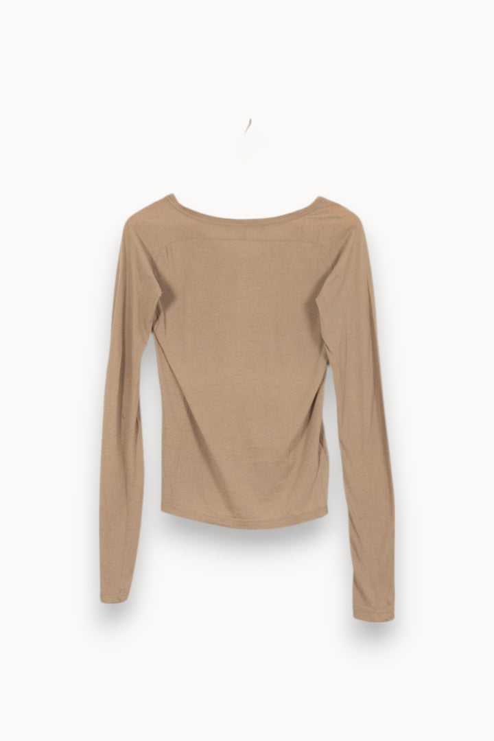 T-shirt Manches Longues Beige - Taille S/36 de la marque Comptoir des Cotonniers | PARAD55208 - Vendu par Paradigme - Image 4