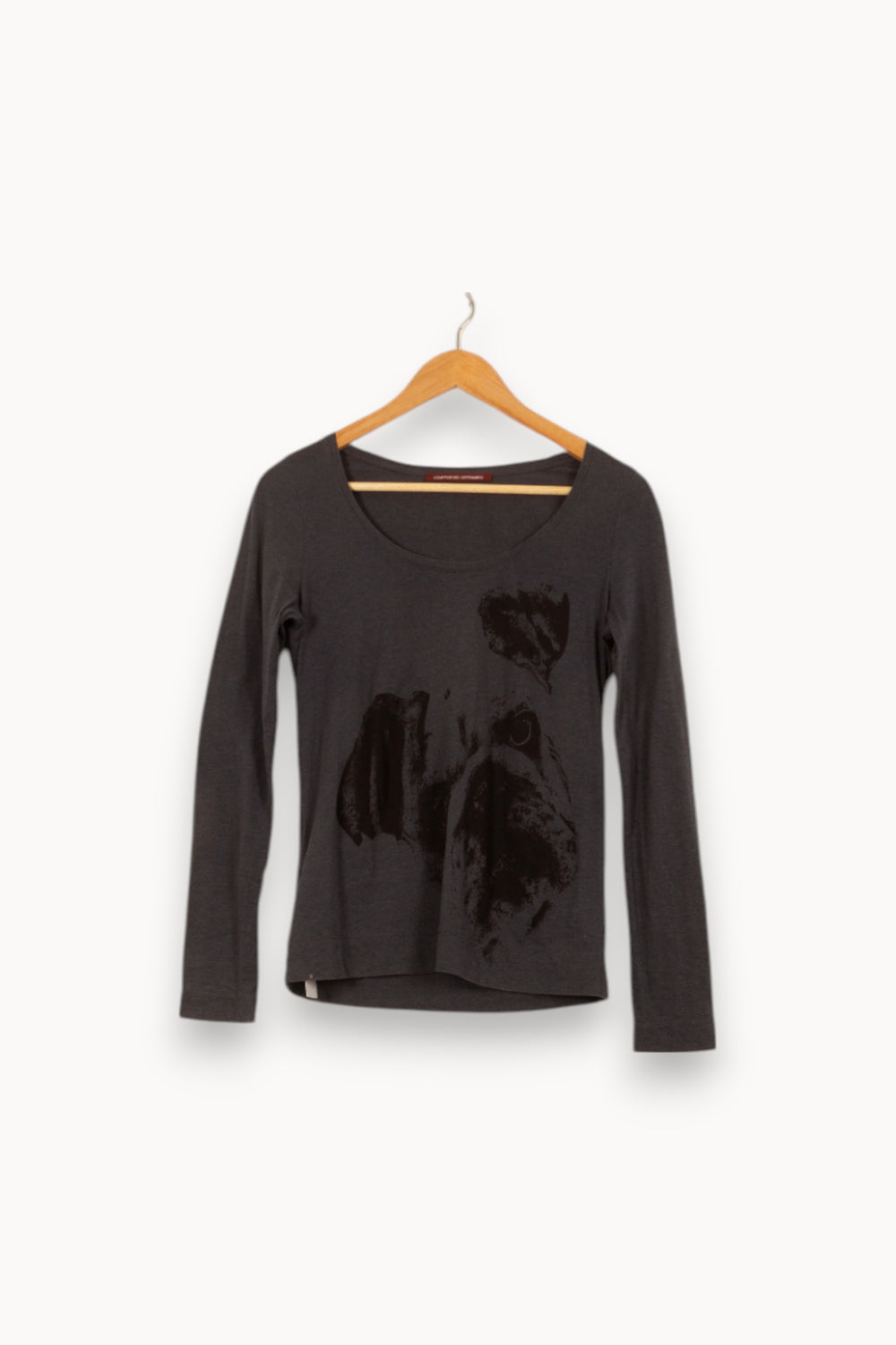 T-shirt Manches Longues Noir - Taille S/36 de la marque Comptoir des Cotonniers | PARAD55210 - Vendu par Paradigme - Image 2