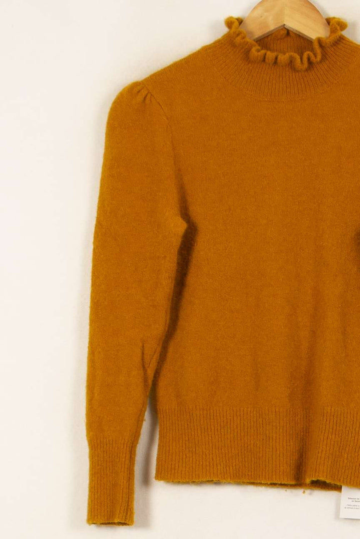 Pull Orange - Taille XS/34 de la marque ba&sh | PARAD55211 - Vendu par Paradigme - Image 3