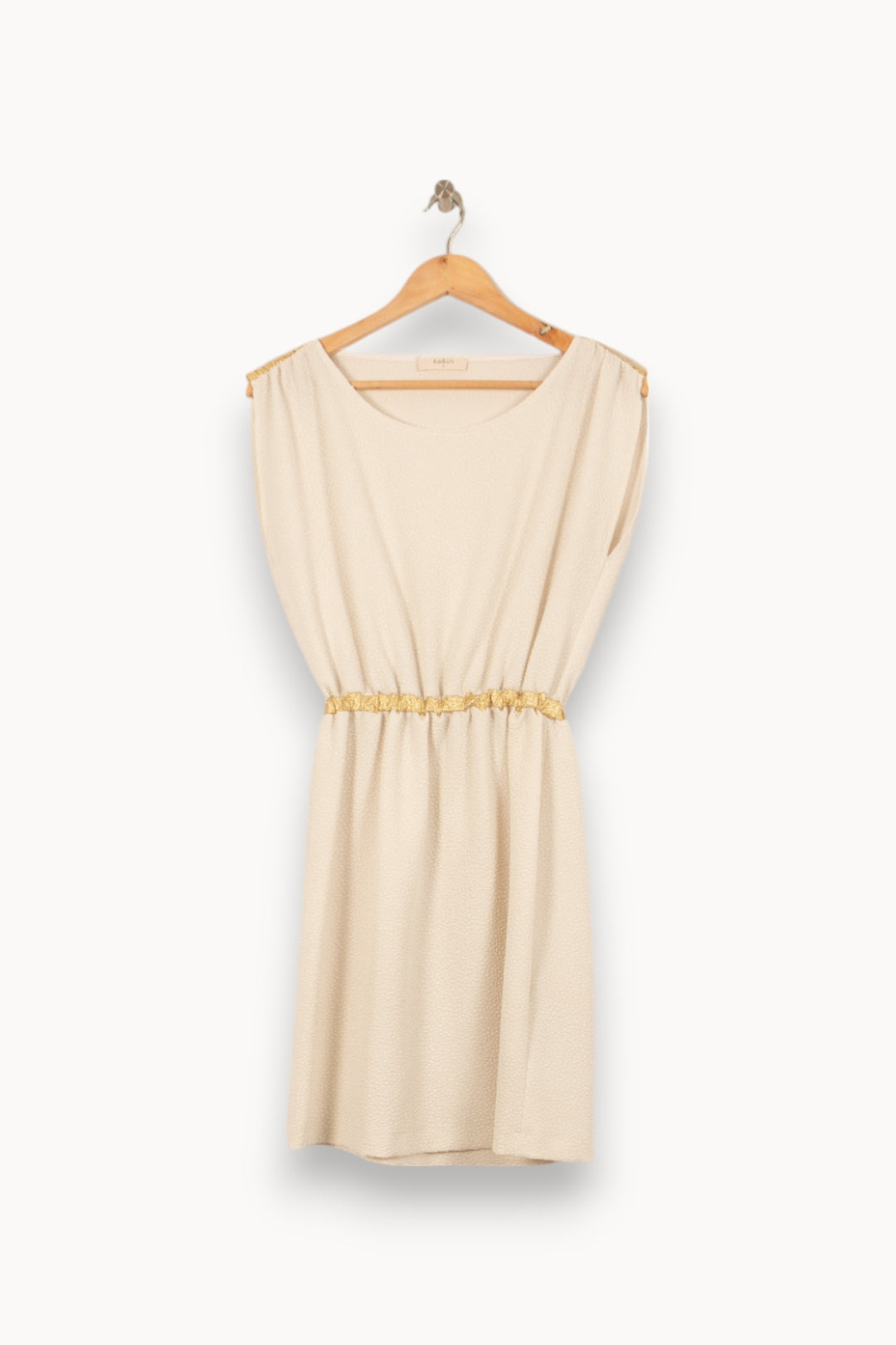 Robe Courte Blanche - Taille S/36 de la marque ba&sh | PARAD55213 - Vendu par Paradigme - Image 2