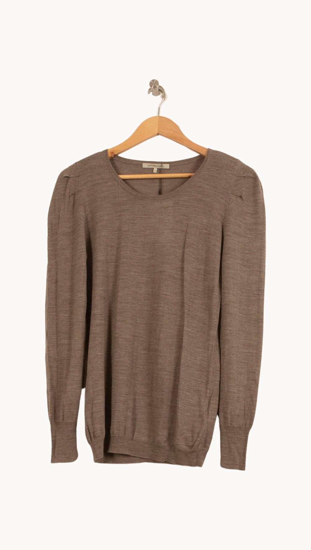 Pull Gris - Taille L/40 de la marque Gerard Darel | PARAD55224 - Vendu par Paradigme - Image 2
