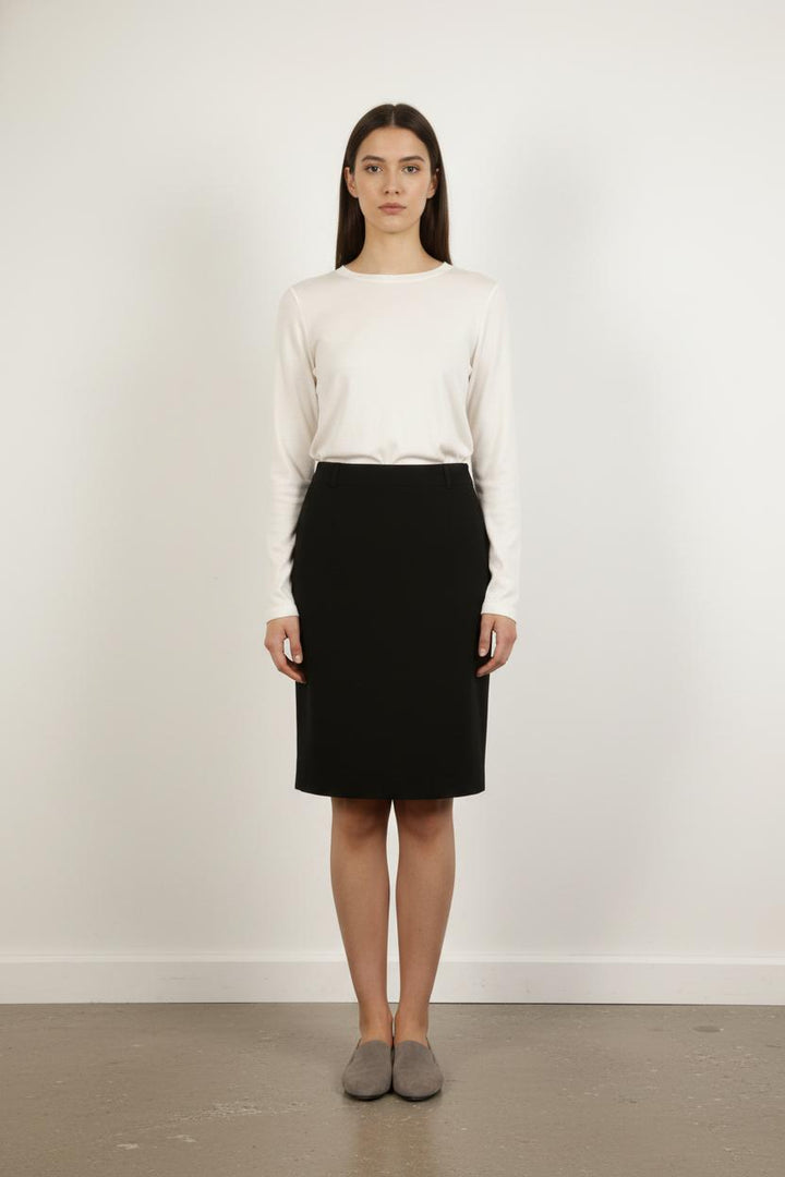 Jupe Droite Noire - Taille XXXL/46