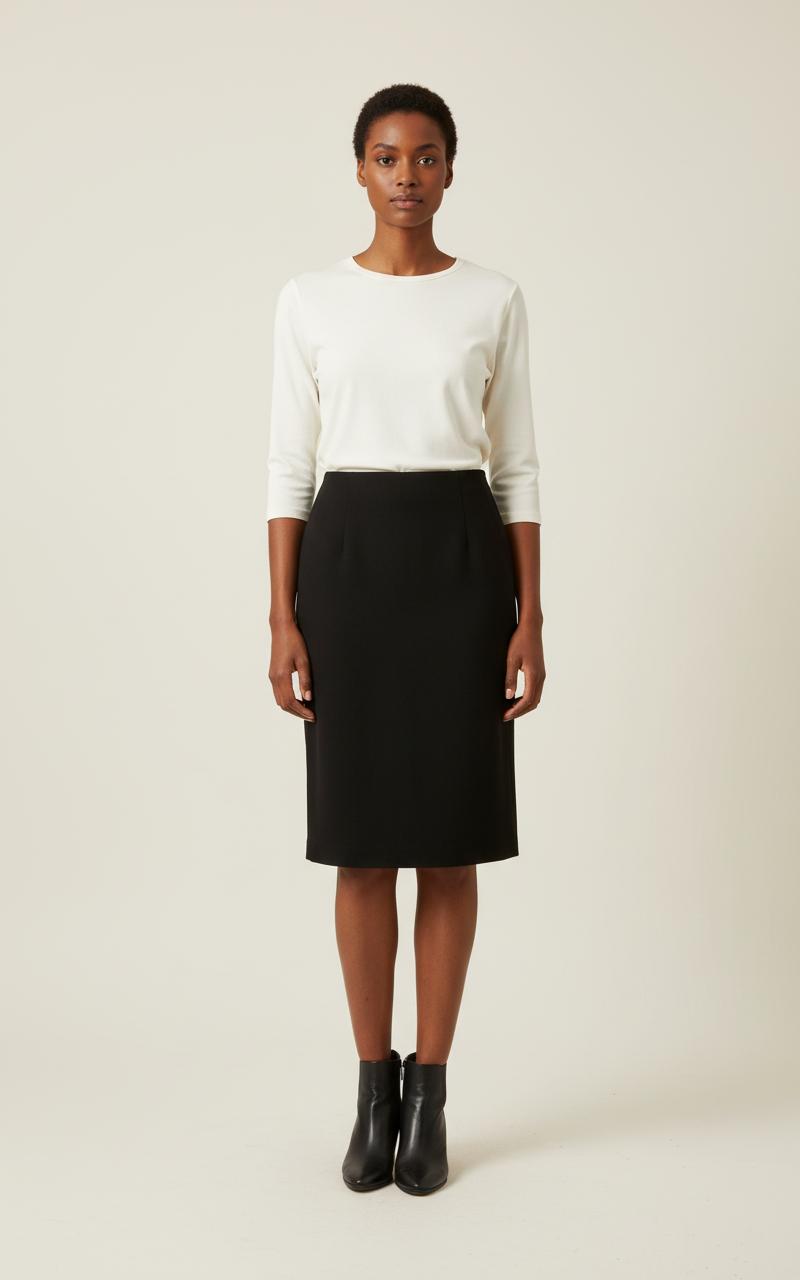 Jupe Droite Noire - Taille XXXL/46 de la marque Gerard Darel | PARAD55230 - Vendu par Paradigme - Image 1