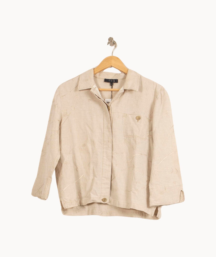 Veste Beige - Taille XXL/44 de la marque Maison 123 | PARAD55231 - Vendu par Paradigme - Image 2