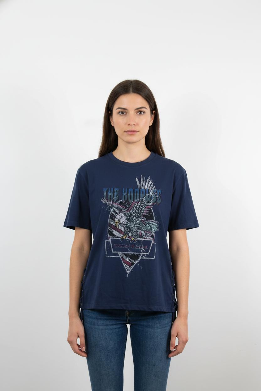 Tee-shirt Bleu - Taille L/40