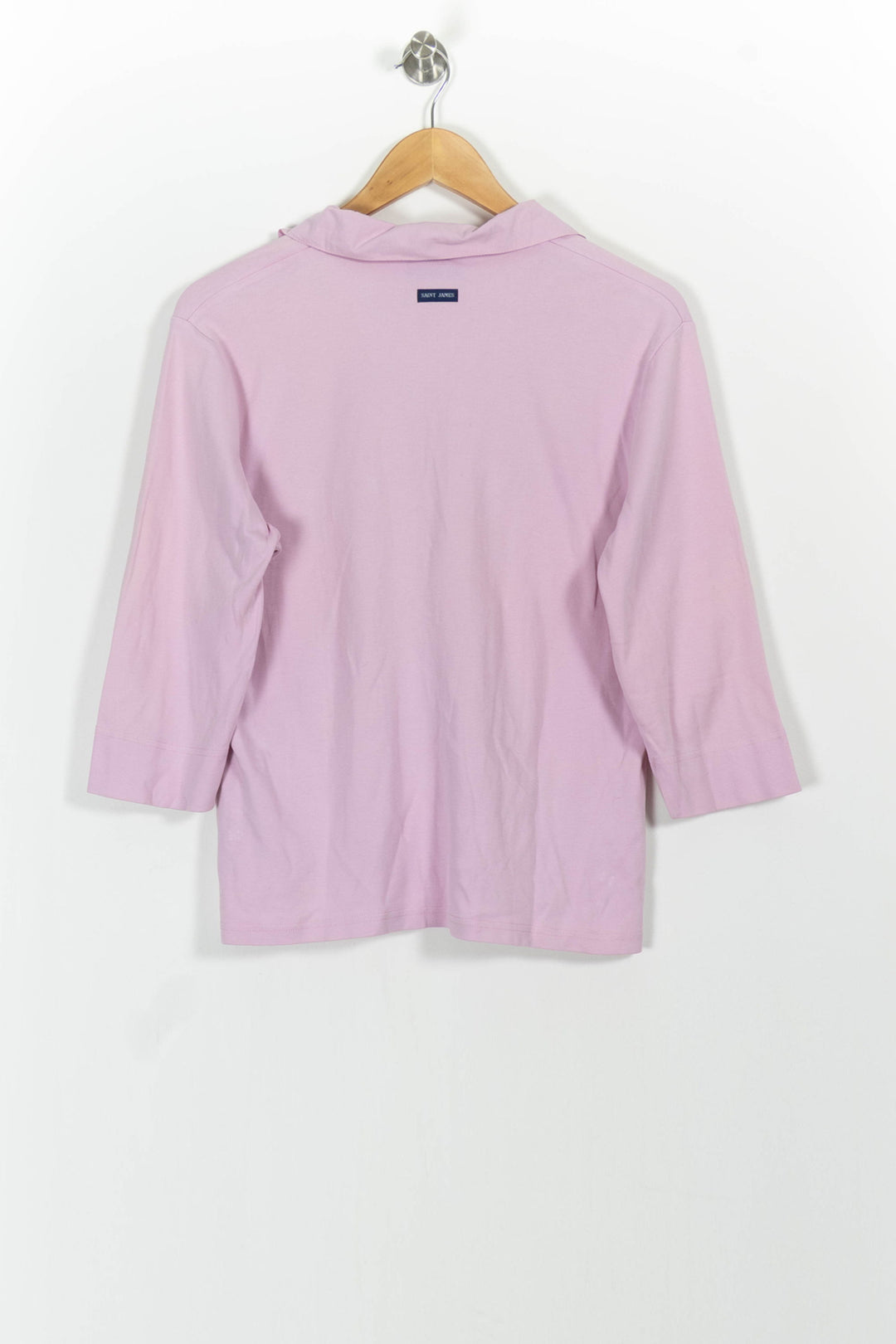 Chemise Polo Rose - Taille XXXL/46 de la marque Saint James | PARAD55244 - Vendu par Paradigme - Image 4