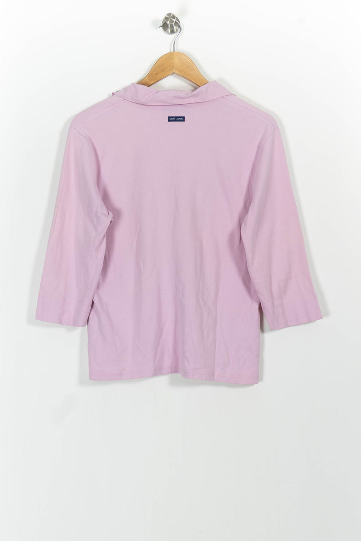 Chemise Polo Rose - Taille XXXL/46 de la marque Saint James | PARAD55244 - Vendu par Paradigme - Image 4