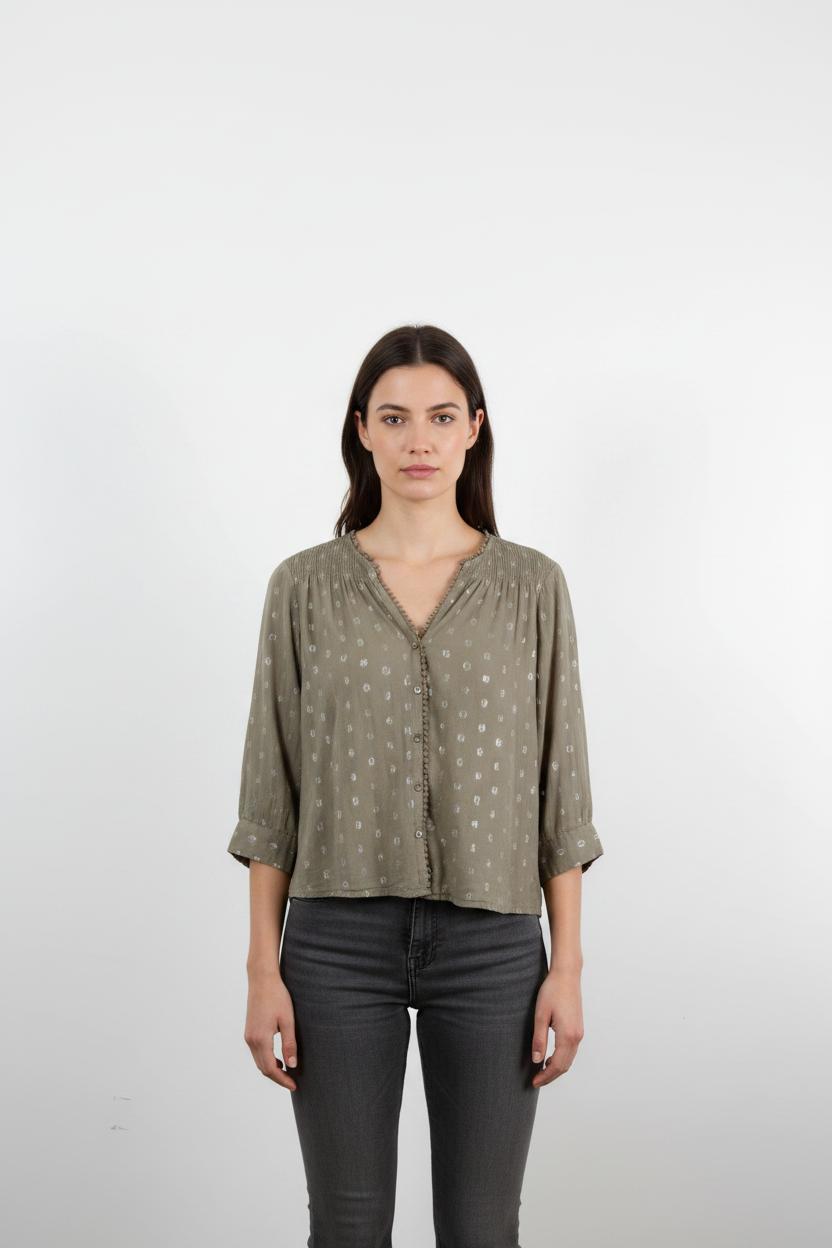 Blouse Verte - Taille M/38