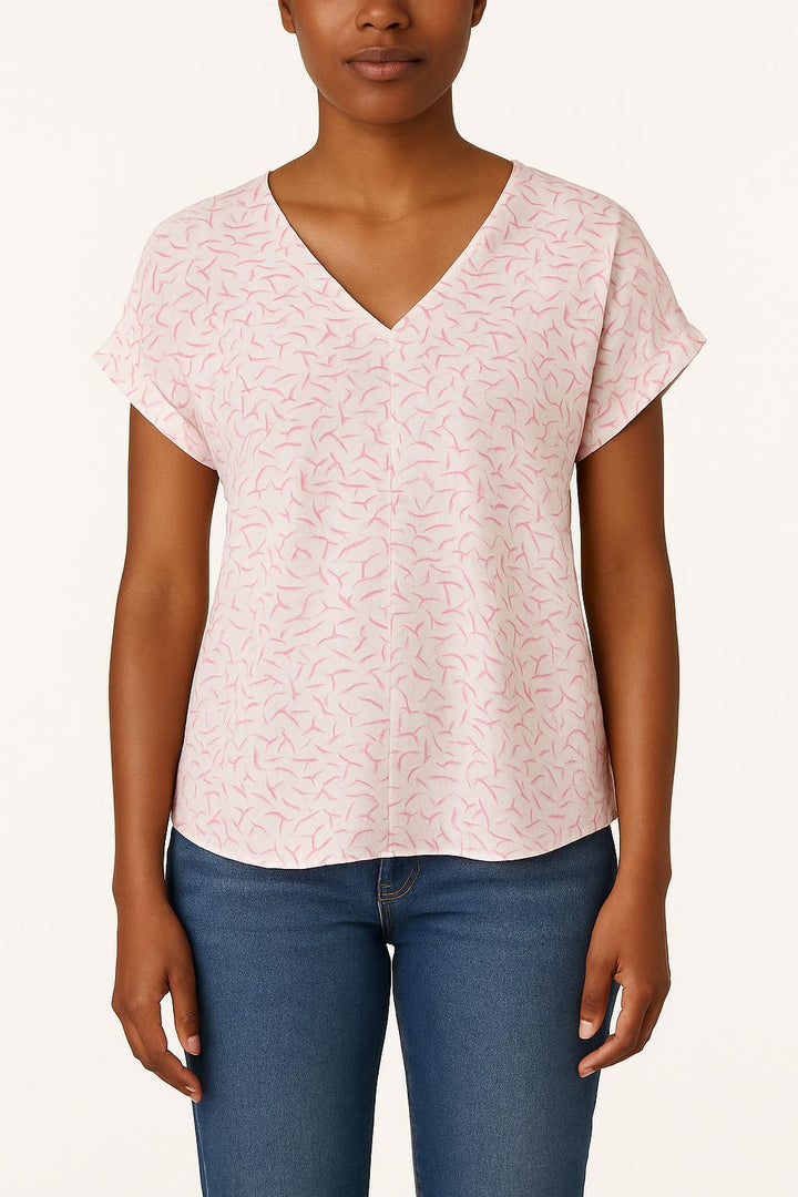Blouse Rose - Taille M/38 de la marque Maison 123 | PARAD55261 - Vendu par Paradigme - Image 1