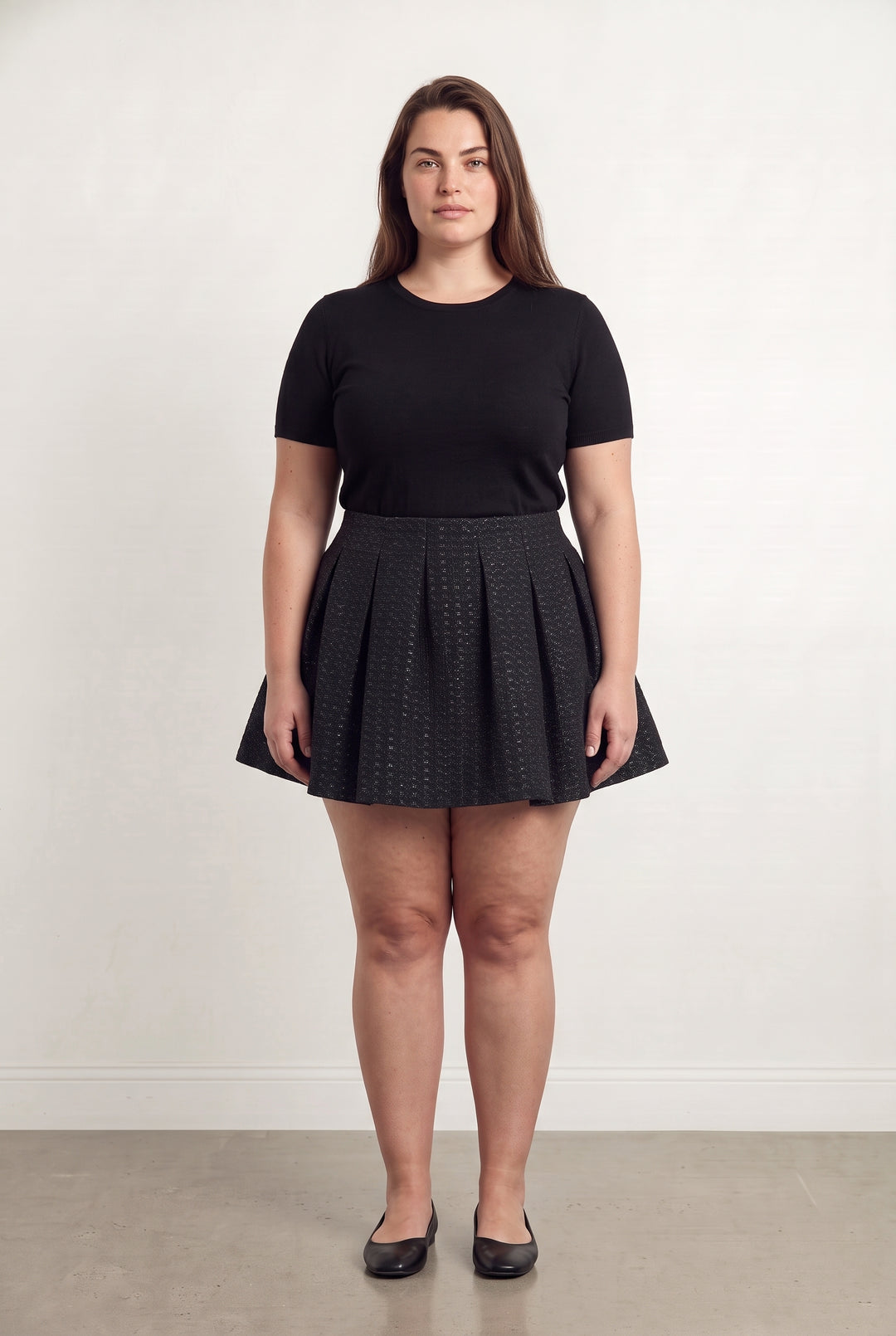 Jupe Plissée Noire - Taille XXL/44 de la marque Tara Jarmon | PARAD55269 - Vendu par Paradigme - Image 1