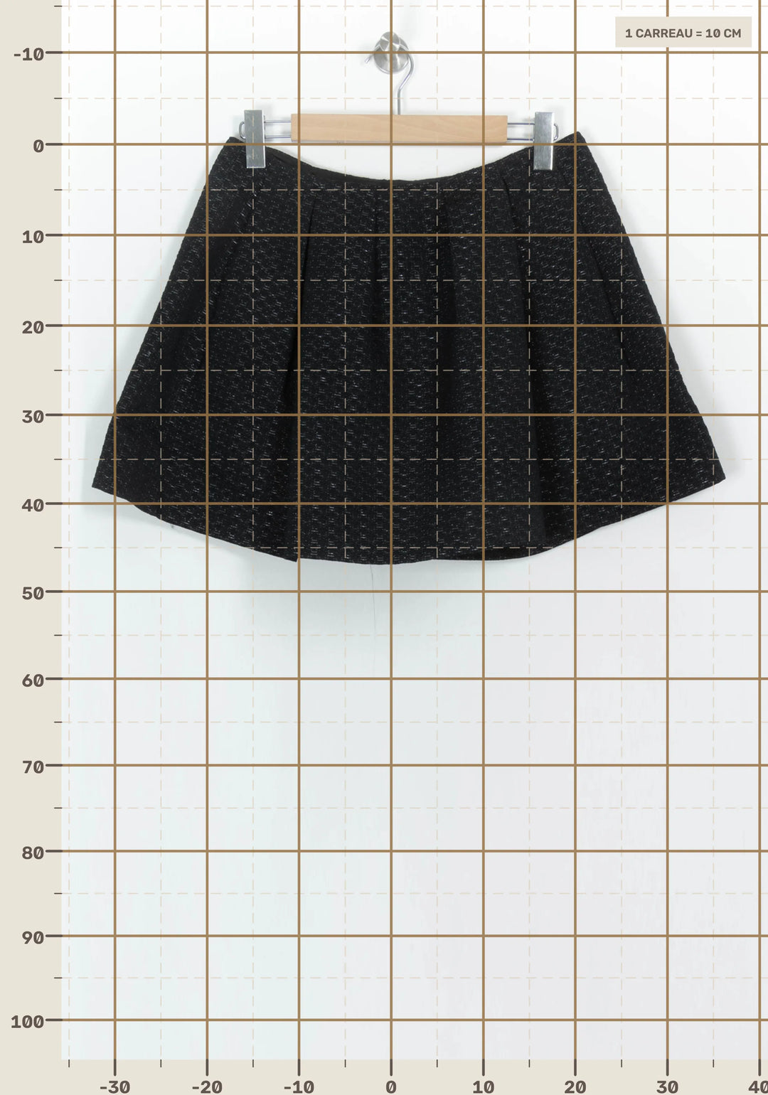 Jupe Plissée Noire - Taille XXL/44 de la marque Tara Jarmon | PARAD55269 - Vendu par Paradigme - Image 4