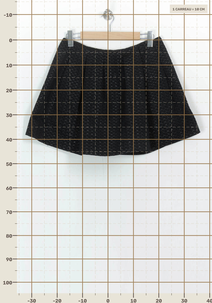 Jupe Plissée Noire - Taille XXL/44 de la marque Tara Jarmon | PARAD55269 - Vendu par Paradigme - Image 4