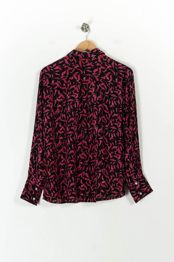 Chemise Noire et Rose - Taille M/38 de la marque Bizance | PARAD55272 - Vendu par Paradigme - Image 4