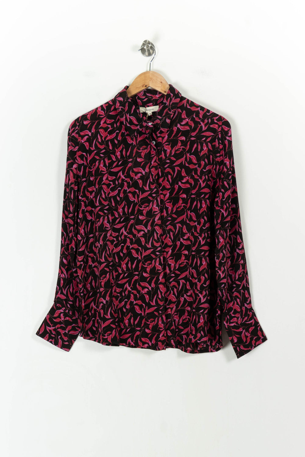 Chemise Noire et Rose - Taille M/38 de la marque Bizance | PARAD55272 - Vendu par Paradigme - Image 2