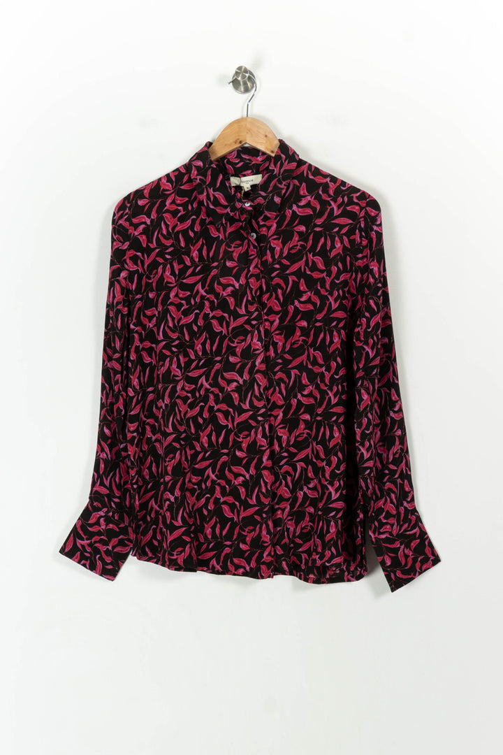 Chemise Noire et Rose - Taille M/38 de la marque Bizance | PARAD55272 - Vendu par Paradigme - Image 2