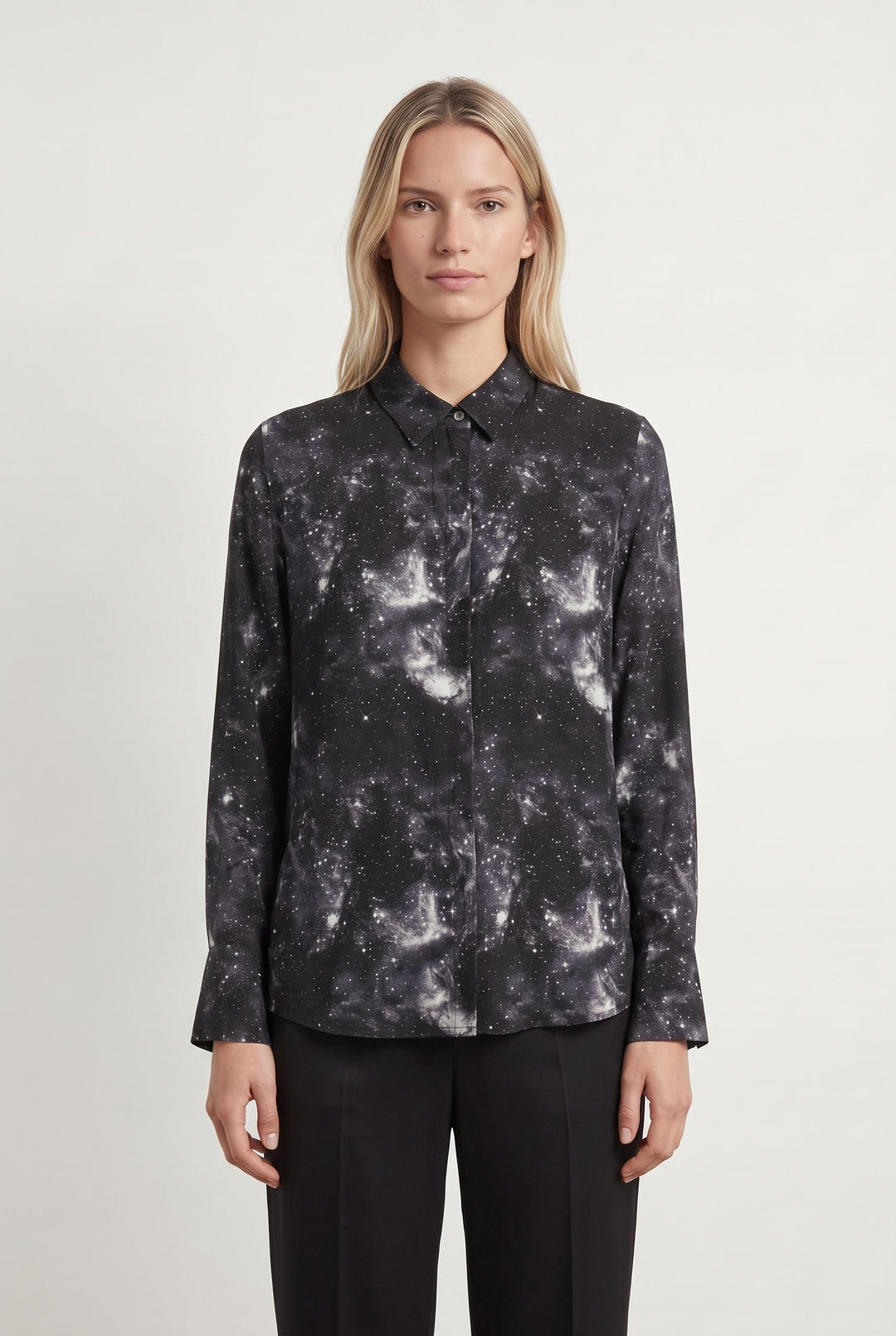 Chemise Noire et Blanche - Taille M/38 de la marque Bizance | PARAD55273 - Vendu par Paradigme - Image 1
