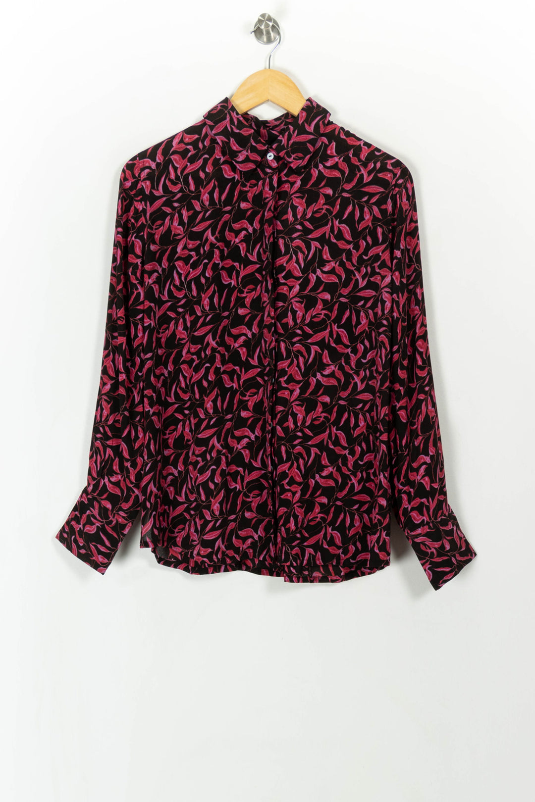Chemise Noire et Rose - Taille M/38 de la marque Bizance | PARAD55274 - Vendu par Paradigme - Image 2