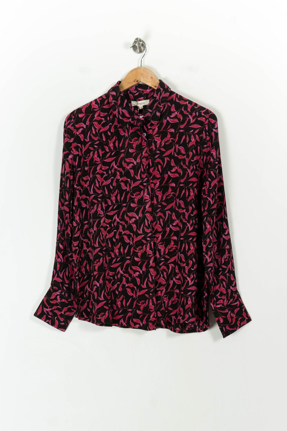 Chemise Noire et Rose - Taille M/38 de la marque Bizance | PARAD55276 - Vendu par Paradigme - Image 2