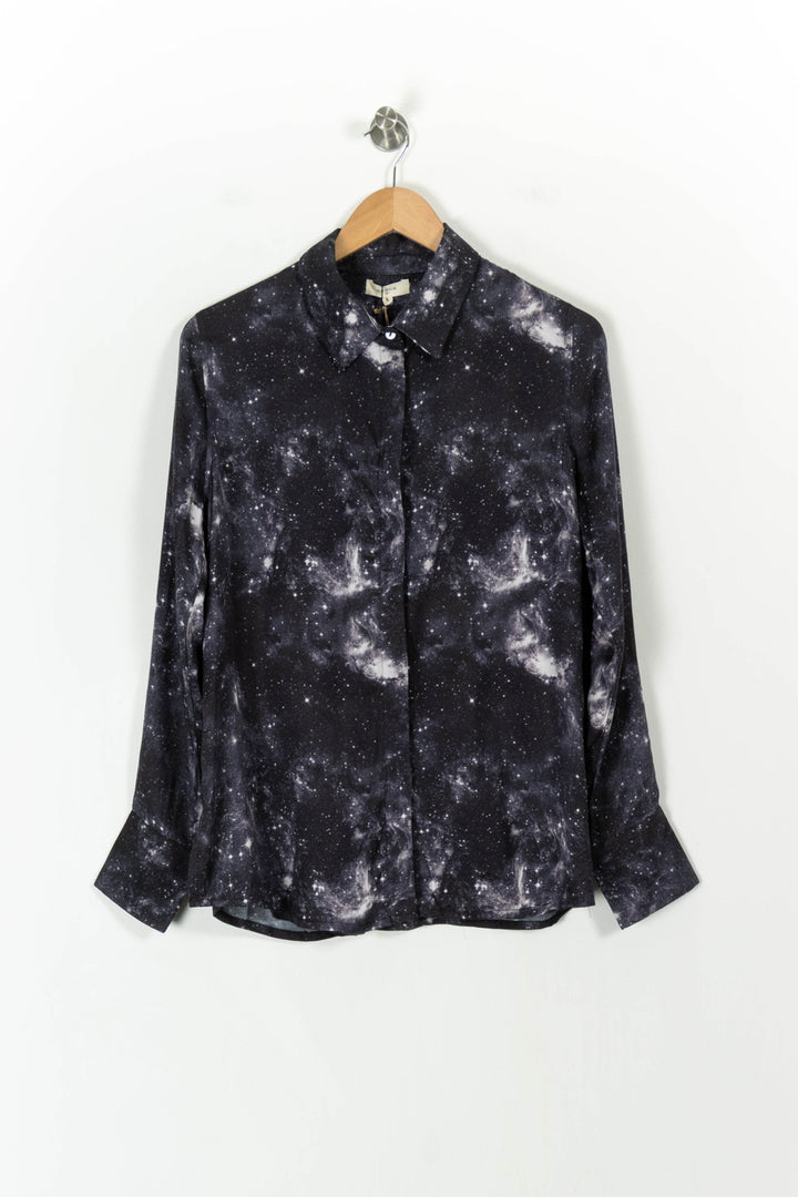 Chemise Noire et Grise - Taille S/36 de la marque Bizance | PARAD55277 - Vendu par Paradigme - Image 2