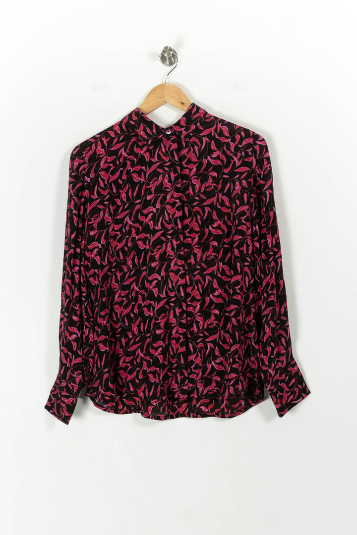 Blouse Noire et Rose - Taille S/36 de la marque Bizance | PARAD55278 - Vendu par Paradigme - Image 2