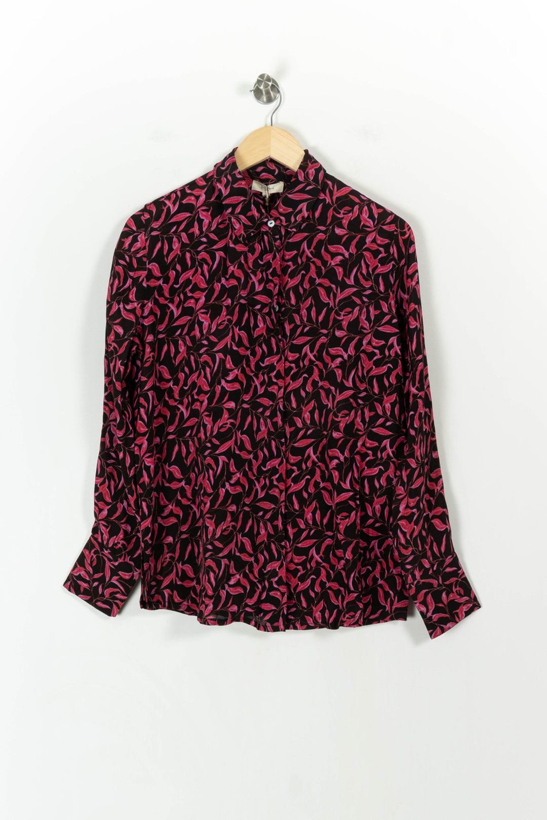 Chemise Noire et Rose - Taille S/36 de la marque Bizance | PARAD55280 - Vendu par Paradigme - Image 2
