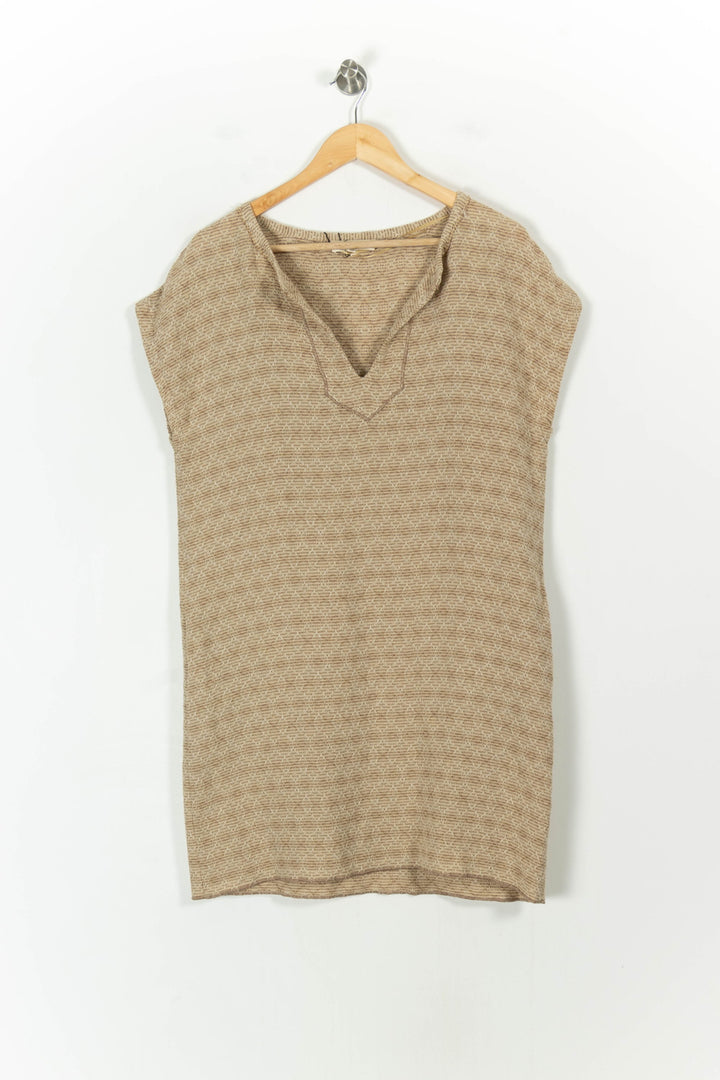 Robe Droite Beige - Taille M/38 de la marque Humility | PARAD55283 - Vendu par Paradigme - Image 2