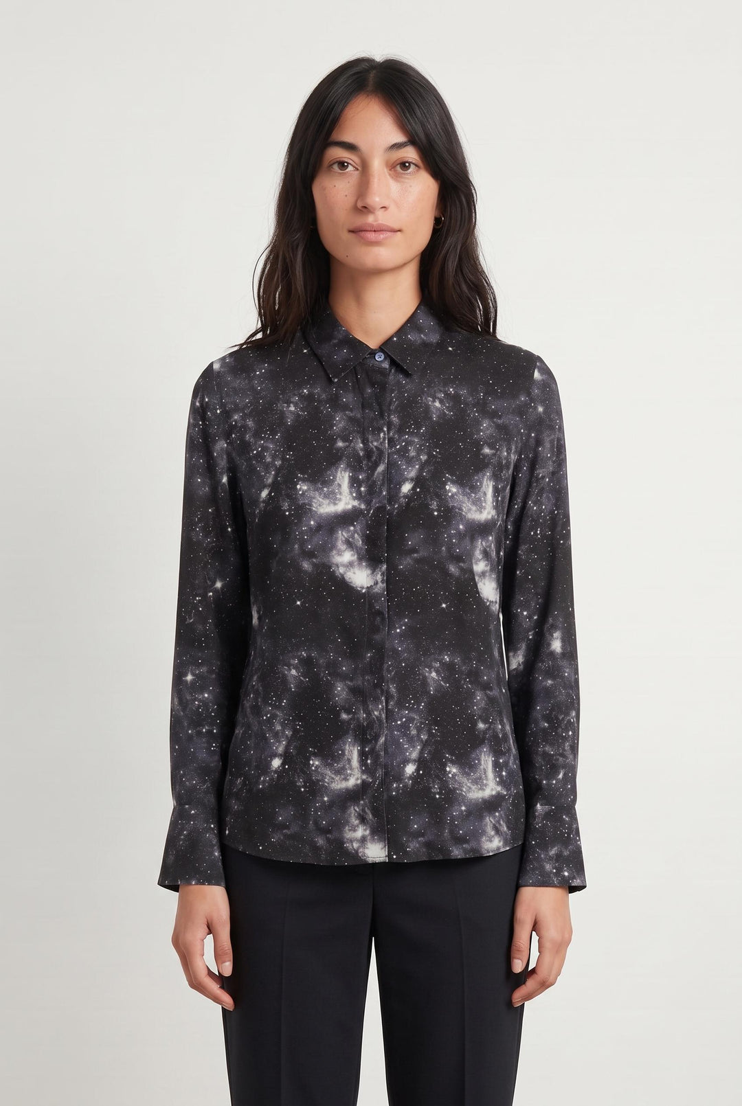 Chemise Grise et Noire - Taille M/38 de la marque Bizance | PARAD55284 - Vendu par Paradigme - Image 1