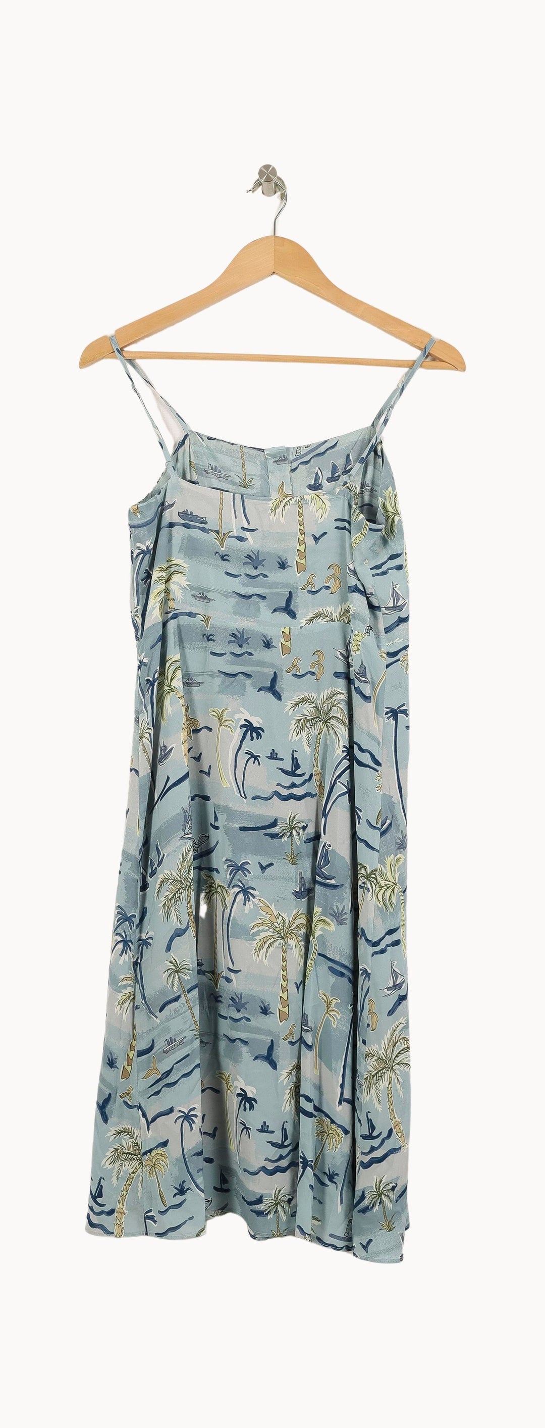 Robe Longue Bleue - Taille S/36 de la marque The Kooples | PARAD55291 - Vendu par Paradigme - Image 4