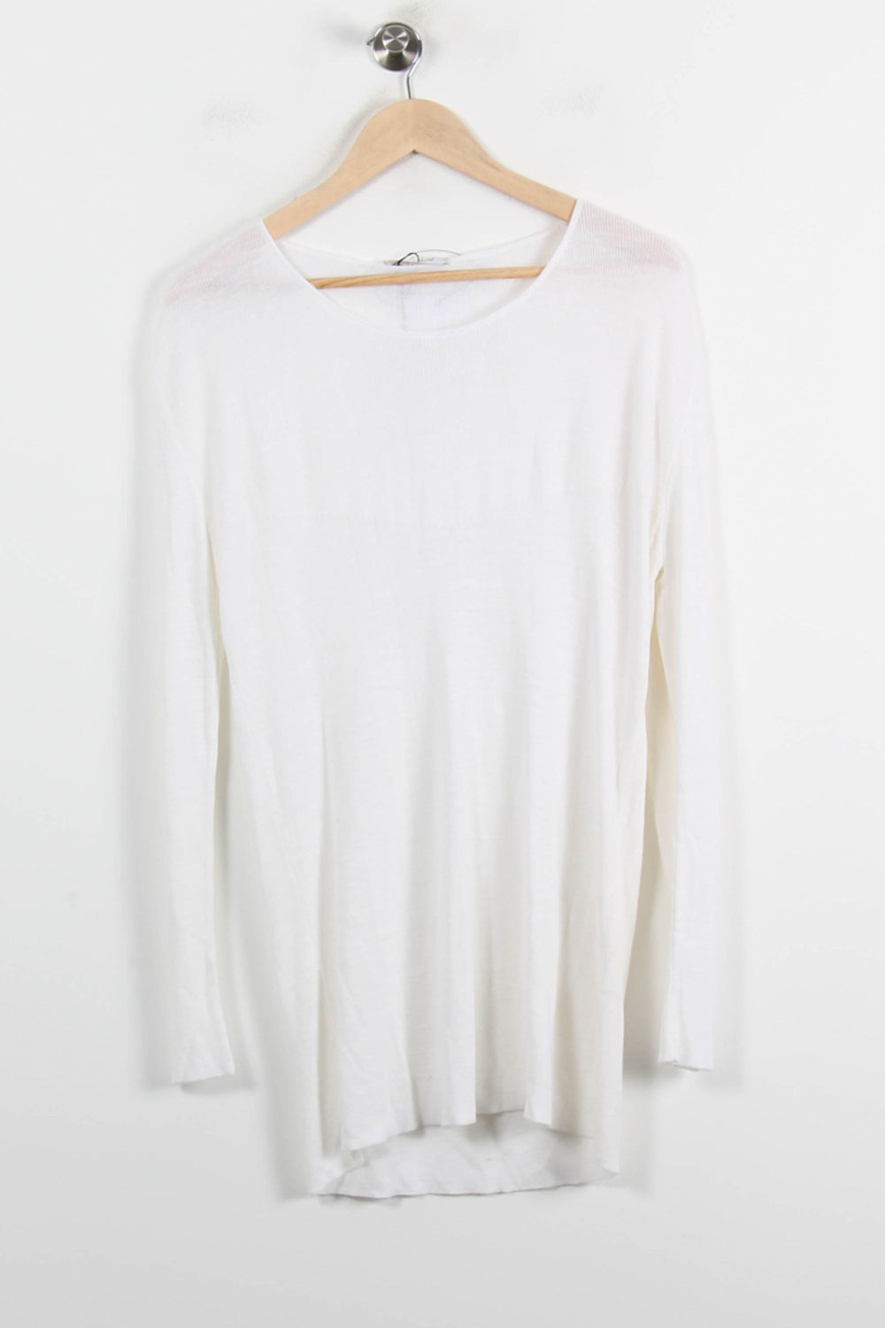 Robe Midi Blanche - Taille M/38 de la marque Maison Montagut | PARAD55297 - Vendu par Paradigme - Image 2