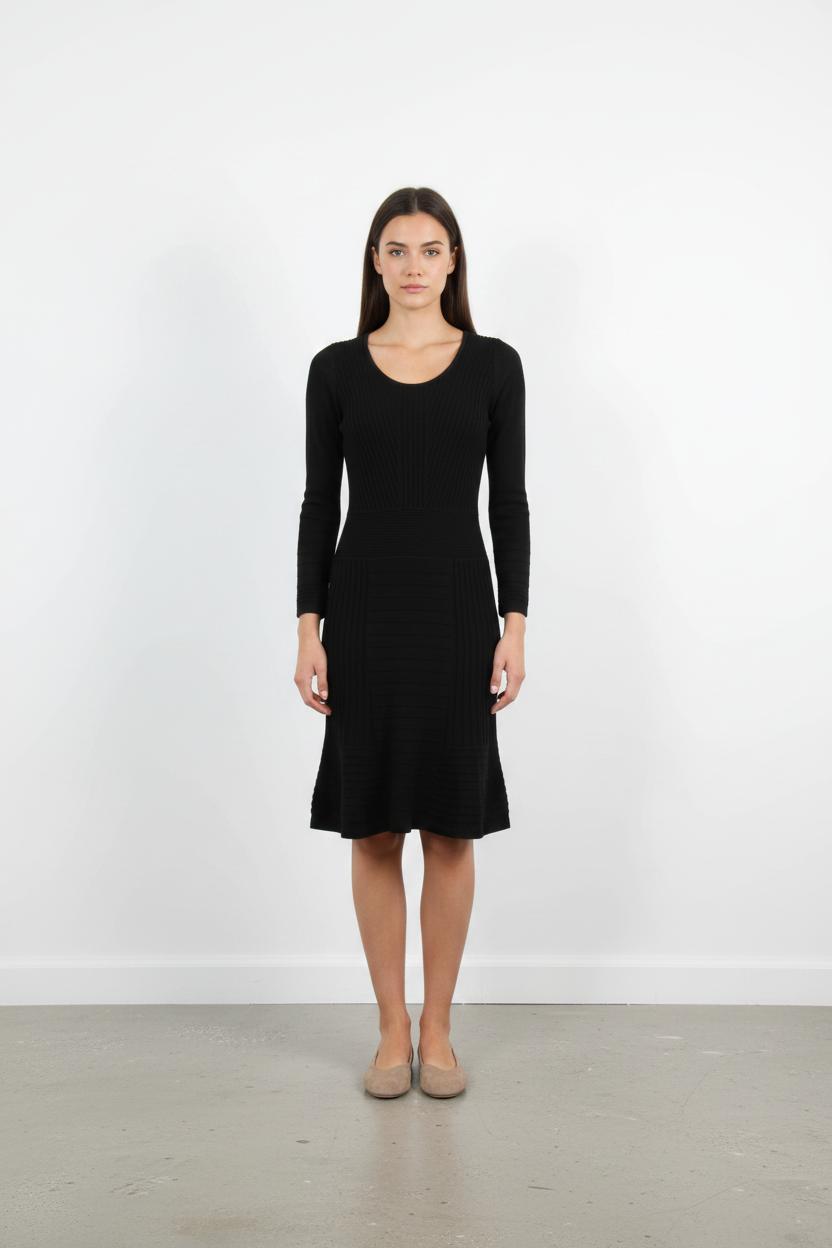 Robe Midi Noire - Taille S/36
