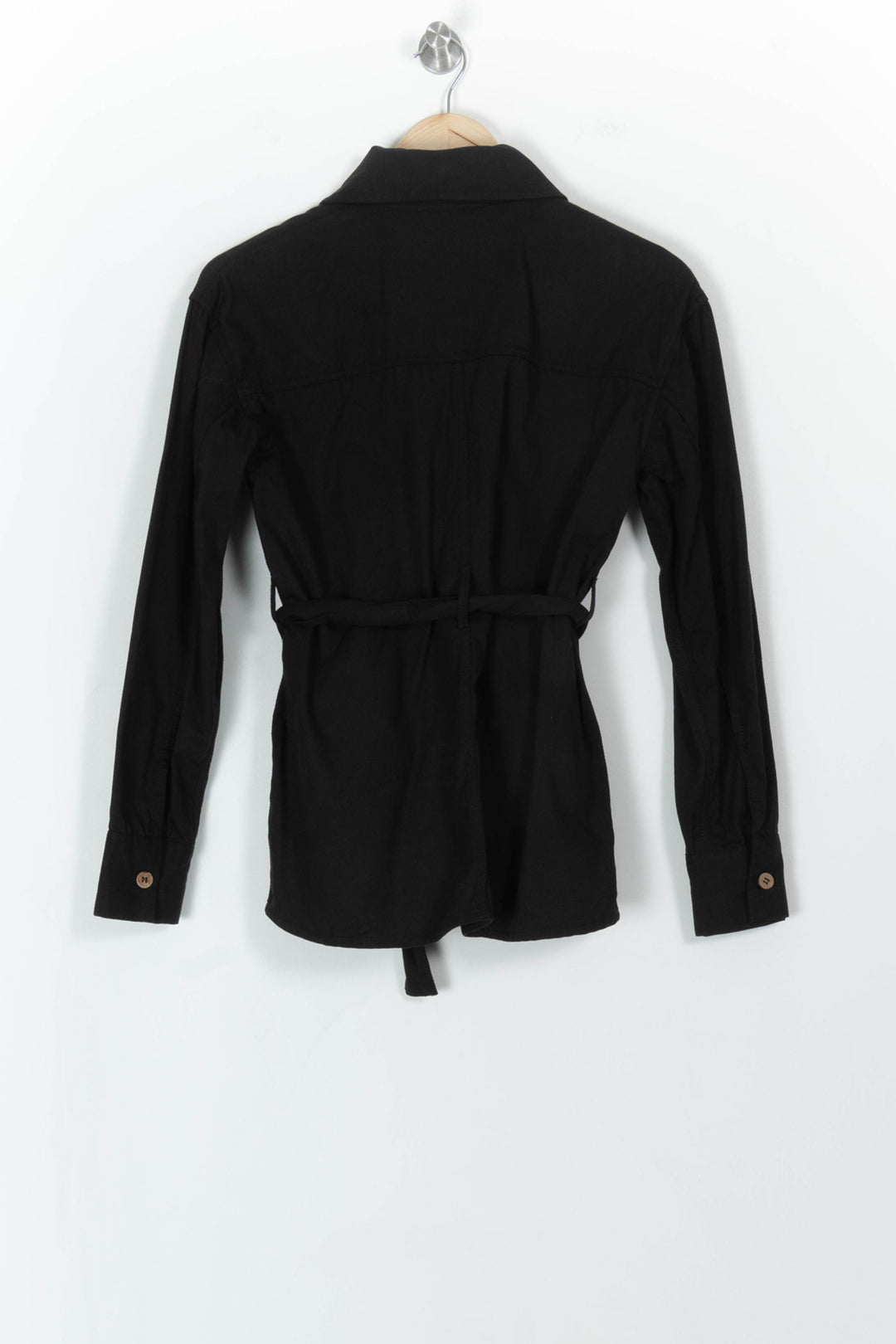 Chemise Ceinturée Noire - Taille S/36 de la marque Bizance | PARAD55317 - Vendu par Paradigme - Image 4