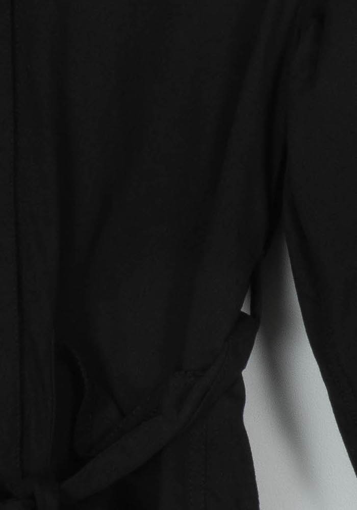 Chemise Ceinturée Noire - Taille S/36 de la marque Bizance | PARAD55317 - Vendu par Paradigme - Image 3