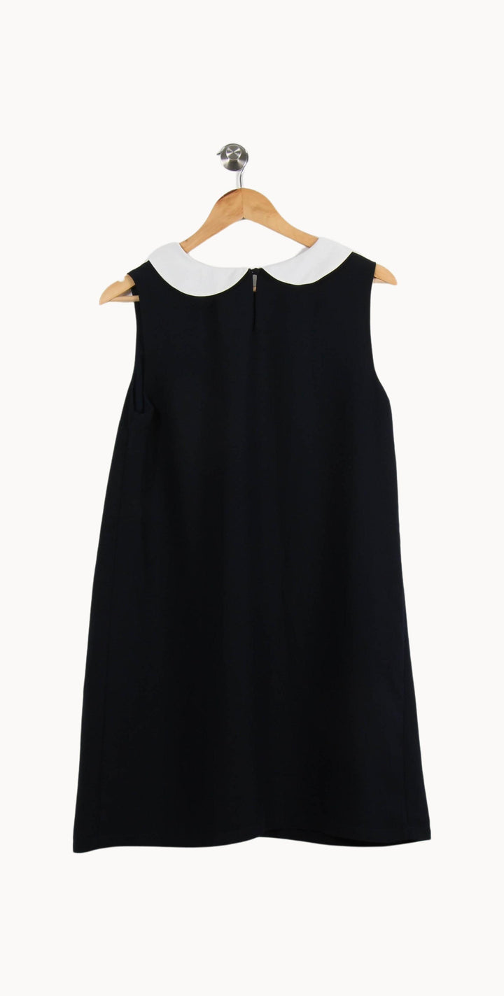 Robe Sans Manches Bleu Marine et Blanche - Taille L/40 de la marque Claudie Pierlot | PARAD55325 - Vendu par Paradigme - Image 4