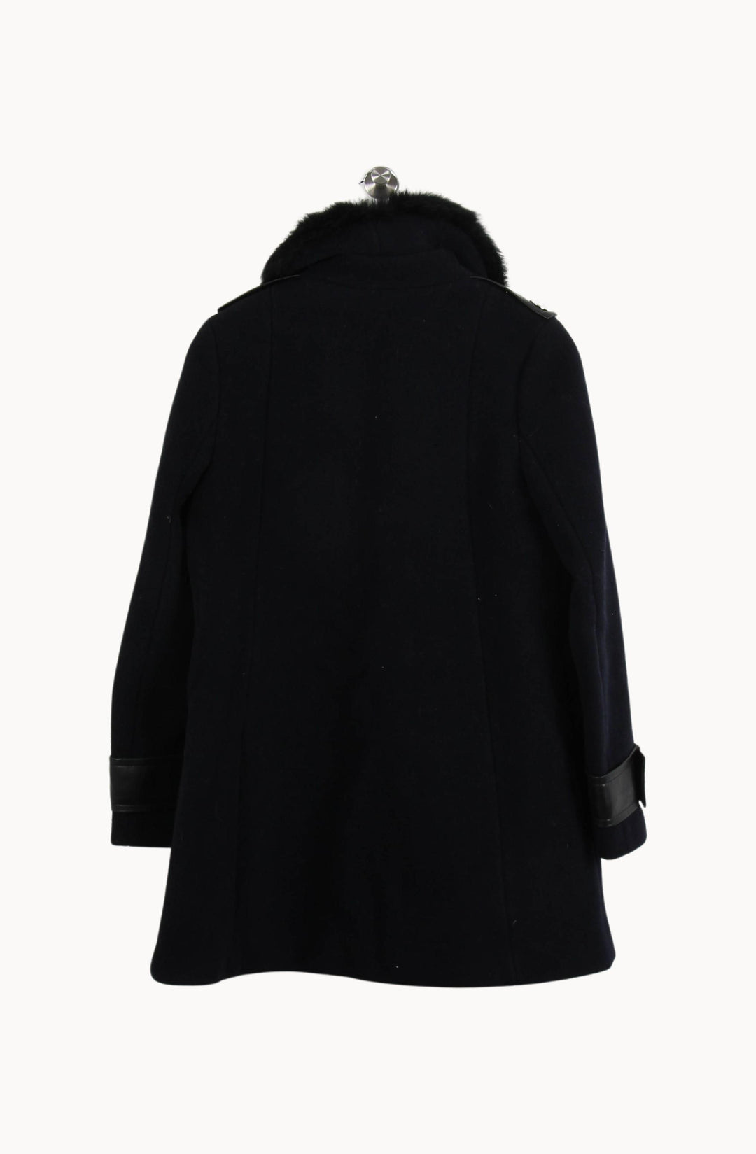 Manteau Bleu - Taille L/40 de la marque Claudie Pierlot | PARAD55326 - Vendu par Paradigme - Image 4