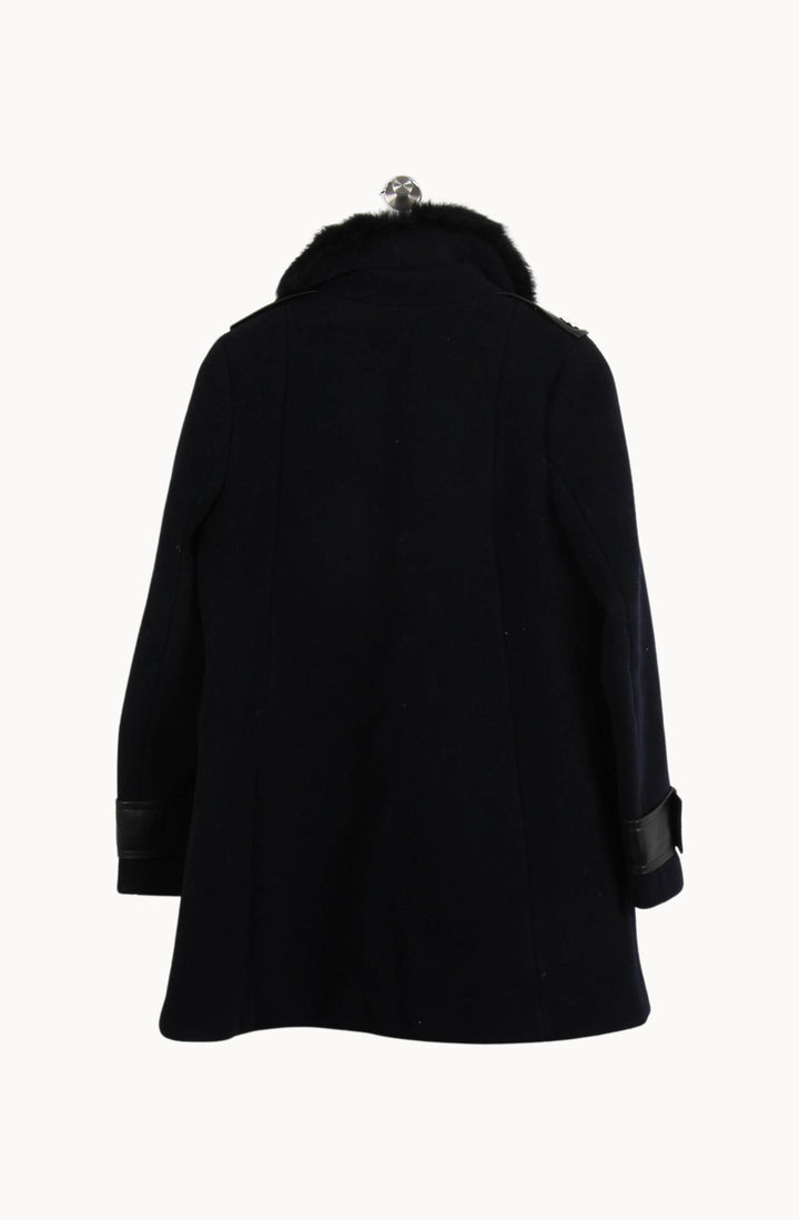 Manteau Bleu - Taille L/40 de la marque Claudie Pierlot | PARAD55326 - Vendu par Paradigme - Image 4