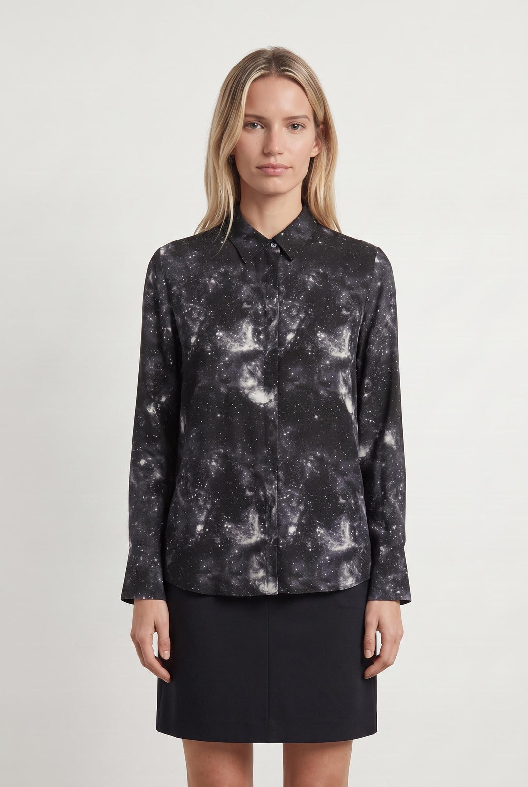 Chemise Noire et Blanche - Taille M/38 de la marque Bizance | PARAD55331 - Vendu par Paradigme - Image 1