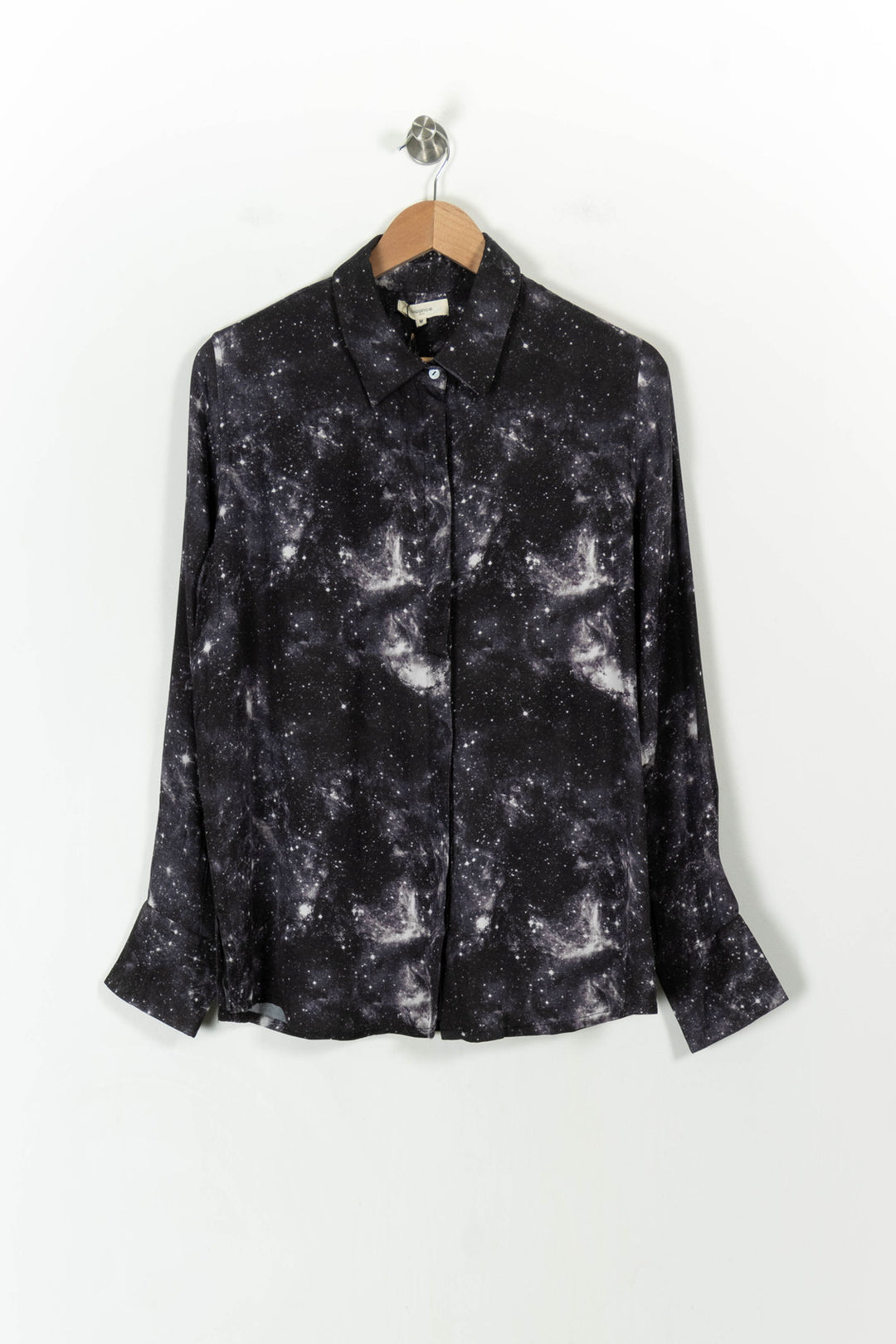 Chemise Noire et Blanche - Taille M/38 de la marque Bizance | PARAD55331 - Vendu par Paradigme - Image 2