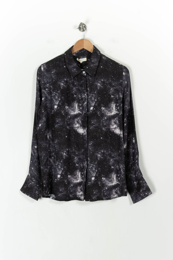 Chemise Noire et Blanche - Taille M/38 de la marque Bizance | PARAD55331 - Vendu par Paradigme - Image 2