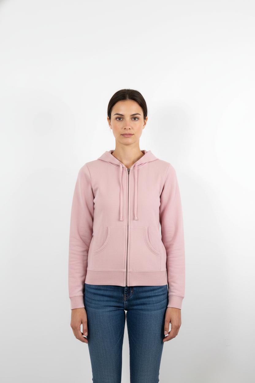 Sweat à Capuche Rose - Taille M/38