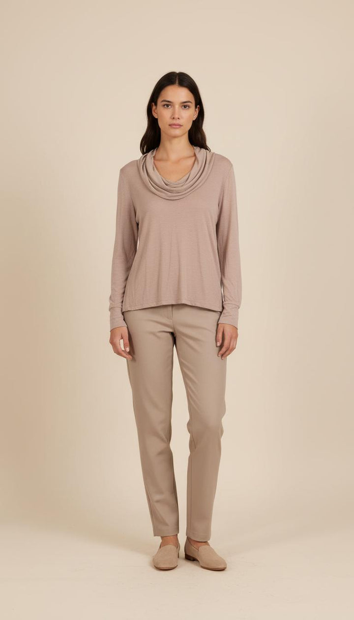 Haut Manches Longues Marron - Taille XXL/44 de la marque ZAPA | PARAD55345 - Vendu par Paradigme - Image 1