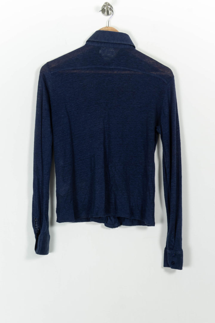 Chemise Bleue - Taille S/36 de la marque Notshy Cashmere | PARAD55352 - Vendu par Paradigme - Image 4
