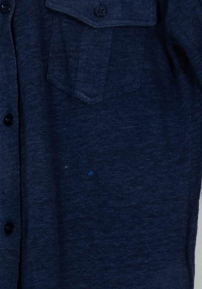 Chemise Bleue - Taille S/36 de la marque Notshy Cashmere | PARAD55352 - Vendu par Paradigme - Image 3