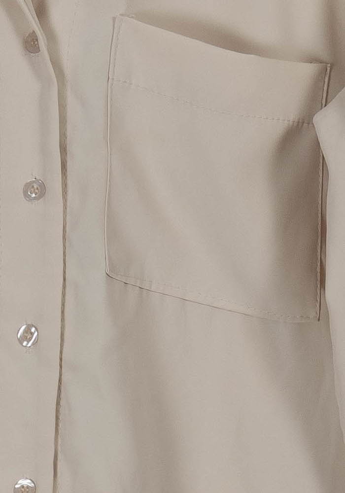 Chemise Beige - Taille S/36 de la marque American Vintage | PARAD55359 - Vendu par Paradigme - Image 3